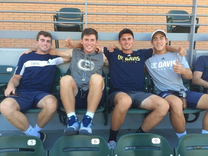 Socal Influence At Uc Davis Michael Smith The Tennis Recruiting Network